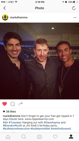 Mark with the Dave Asprey, the founder of Bulletproof and inventor of 'Biohacking'