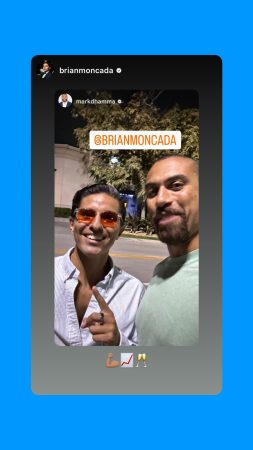 Mark with past client Brian Moncada of AdSpend.com
